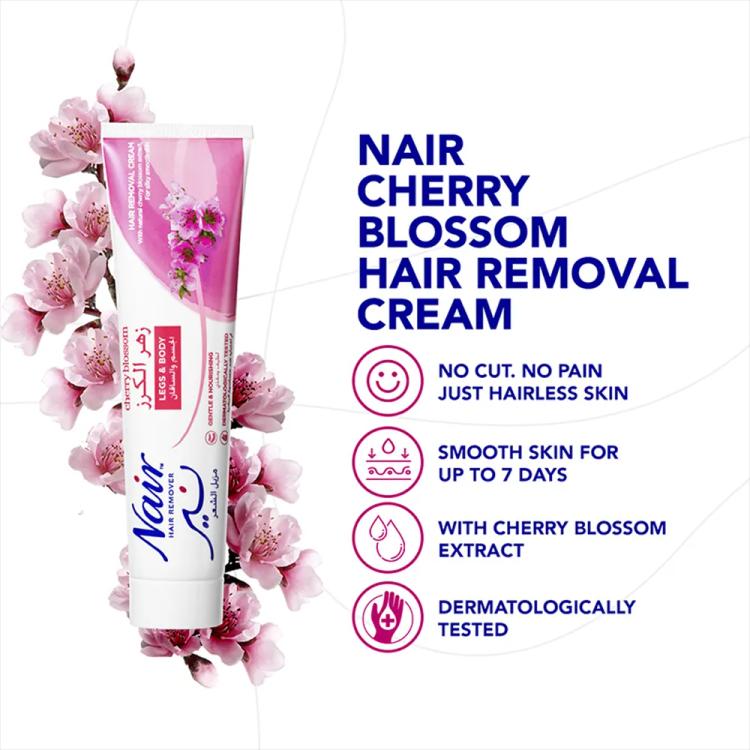 Nair Hair Removal Cream with Cherry Blossom Extract - 110 g