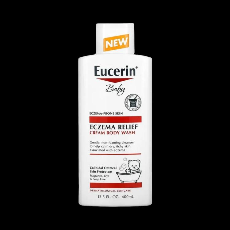 Eucerin Baby Eczema Relief Cream & Body Wash - 400 ml
