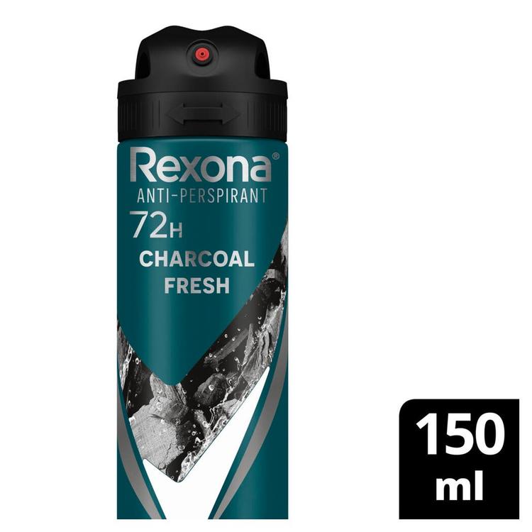 Rexona Sweat Odor Protection Charcoal Fresh - 150 ml