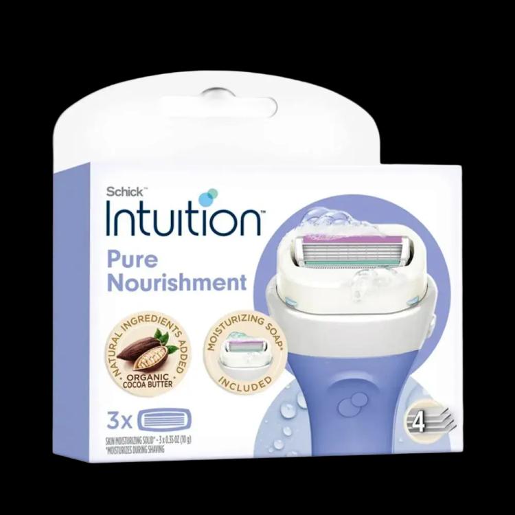 Schick Intuition Pure Nourishment Refill - 3 Refills