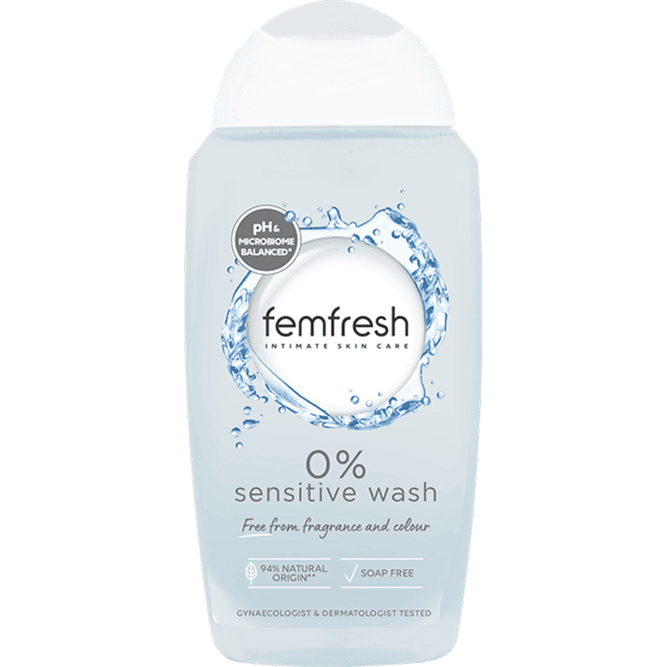 femfresh 0% Sensitive Wash - 250 ml