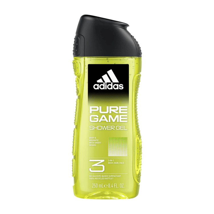 Adidas Pure Game 3-In-1 Shower Gel - 250 ml