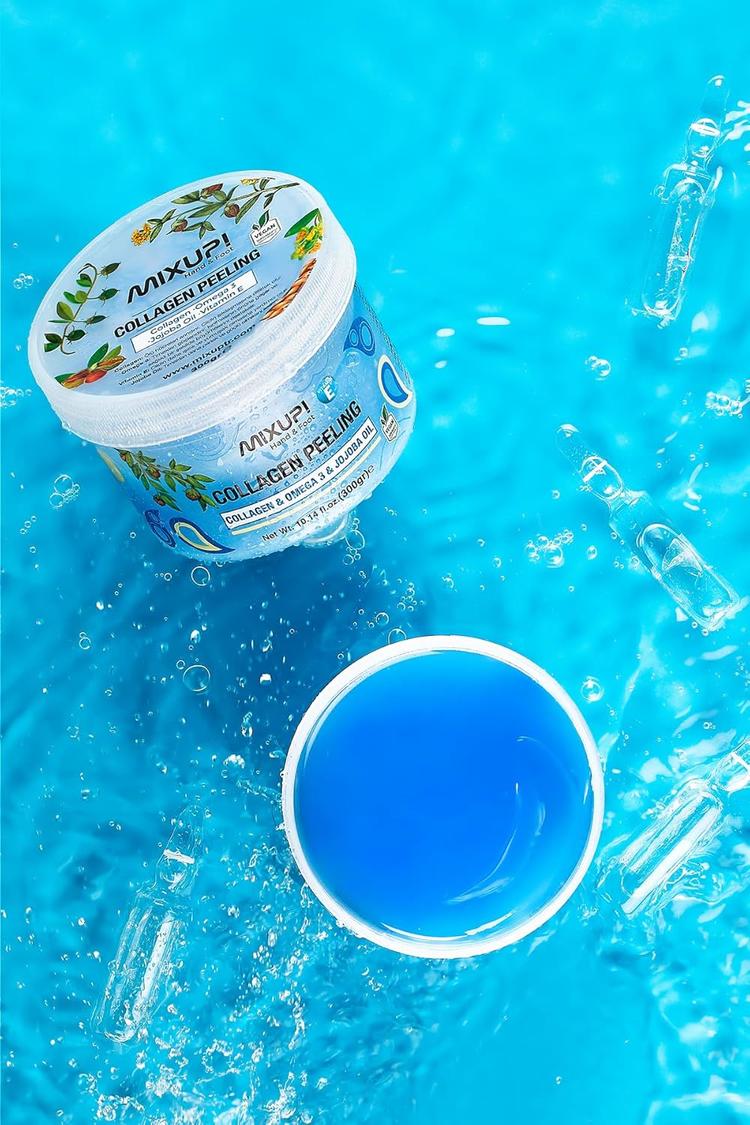 MIXUP! Omega 3 & Jojoba Oil Collagen Peeling Treatment - 300 g