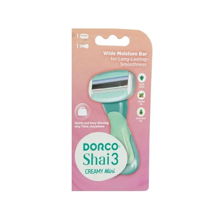 Dorco Shai 3 Creamy Mini Razor