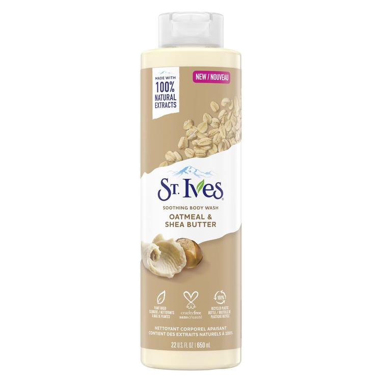 ST. Ives Oatmeal & Shea Butter Soothing Body Wash - 650 ml