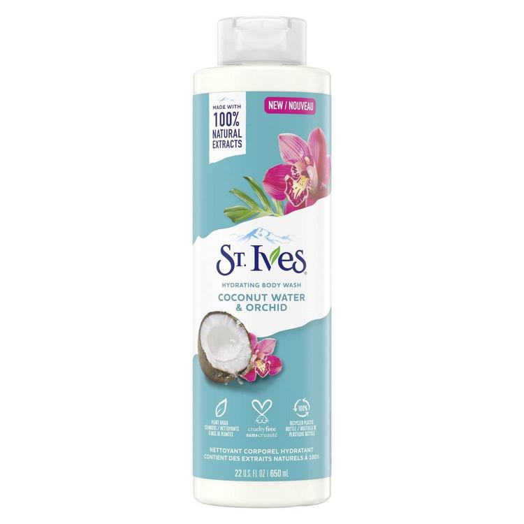ST. Ives Coconut Water & Orchid Hydrating Body Wash  - 650 ml