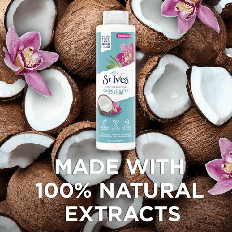 ST. Ives Coconut Water & Orchid Hydrating Body Wash  - 650 ml