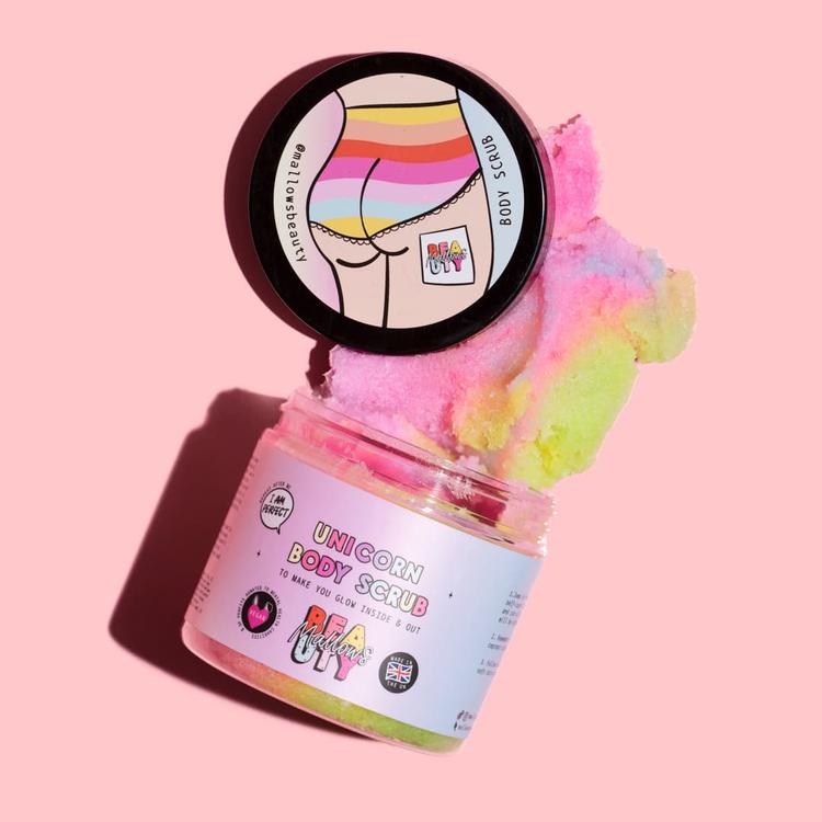 Mallows Beauty Unicorn Body Scrub - 240 g