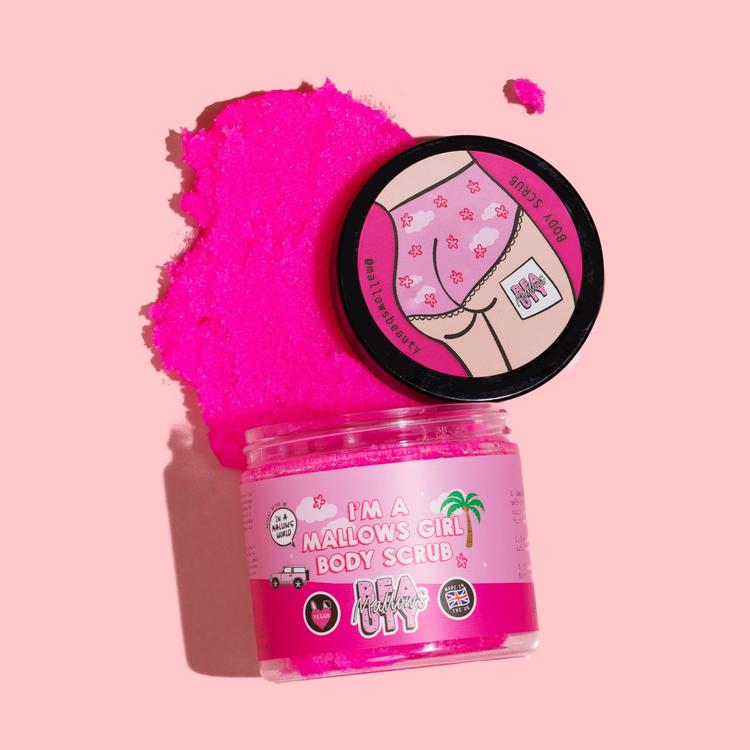 Mallows Beauty I'm a Mallows Girl Body Scrub - 240 g