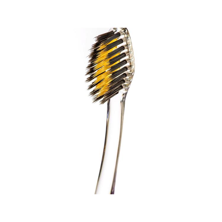 nano-b Gold & Charcoal Toothbrush Soft