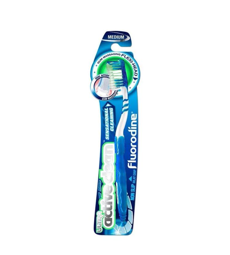 Fluorodine Ultra Active Clean Toothbrush Medium