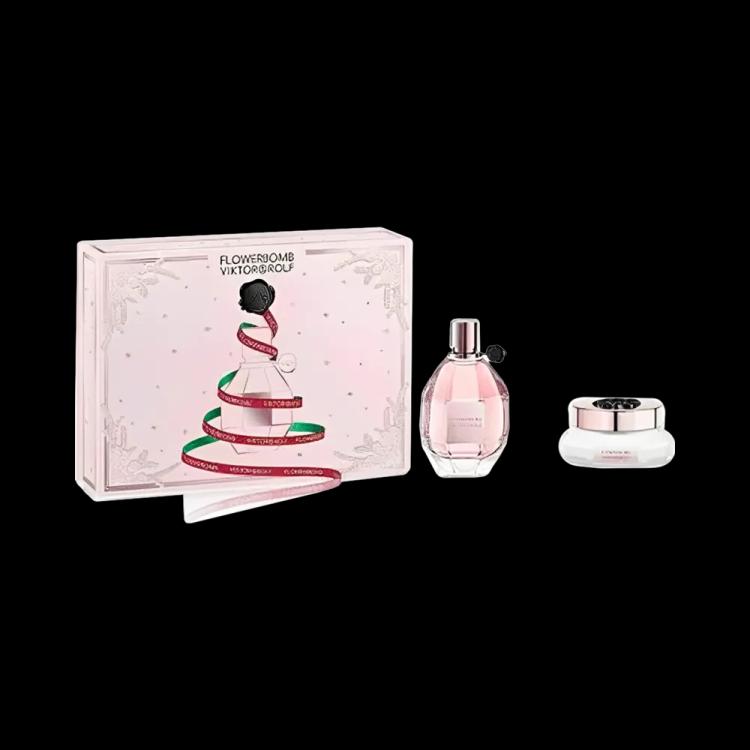 Viktor & Rolf Flowerbomb Women Gift Set (100 ml + 10 ml + 200 ml)