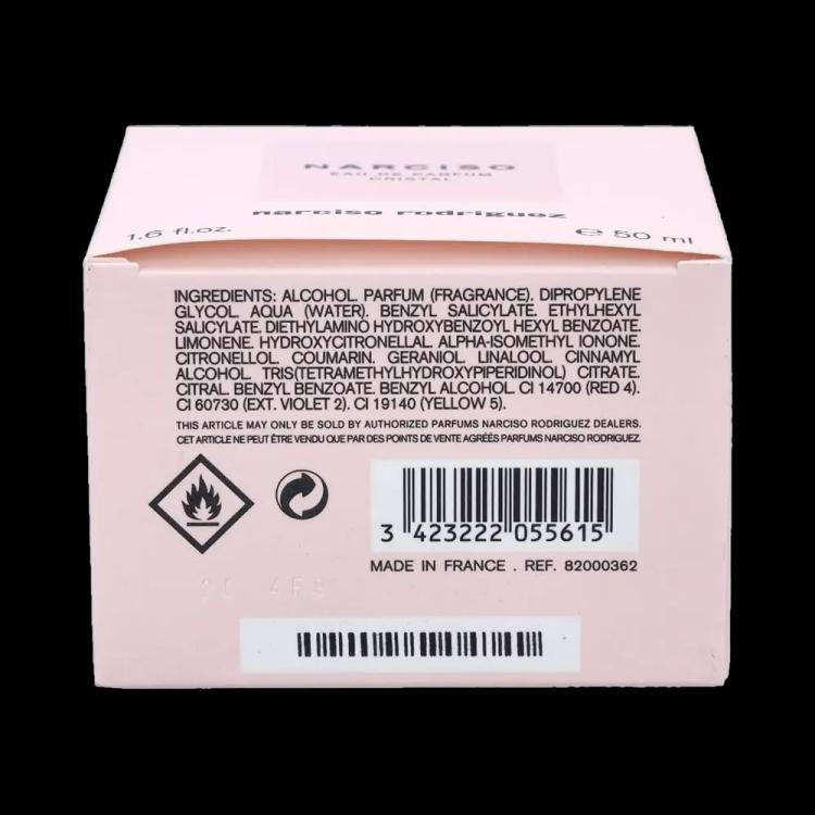 Narciso Rodriguez Cristal Eau De Parfum For Women - 50 ml