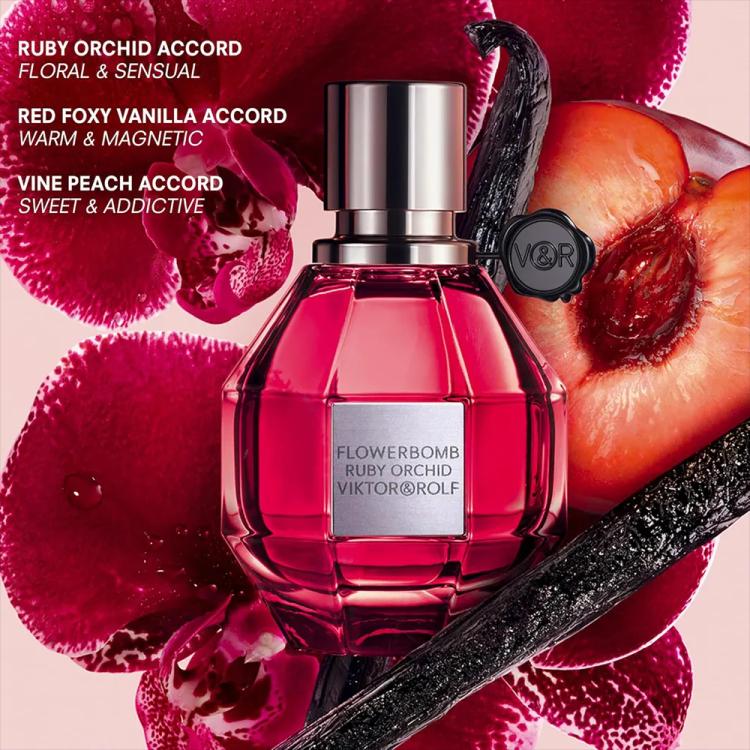 Viktor & Rolf Flowerbomb Ruby Orchid Eau De Parfum For Women - 100 ml