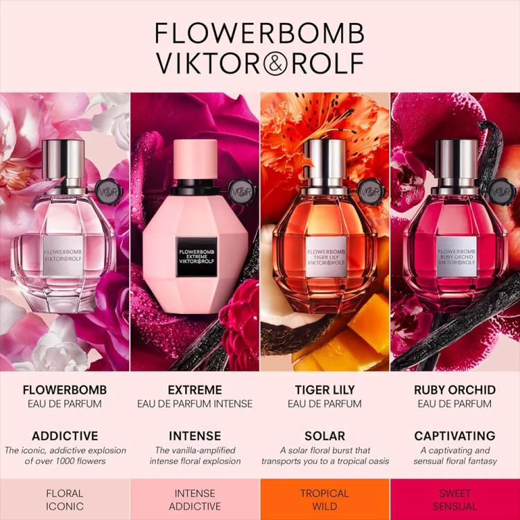 Viktor & Rolf Flowerbomb Ruby Orchid Eau De Parfum For Women - 100 ml