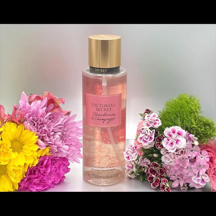 Victoria's Secret Strawberries & Champagne Fragrance Mist - 250Ml