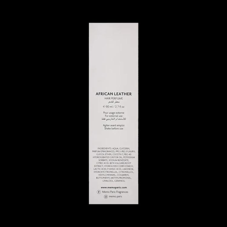 Memo Paris African Leather Hair Perfume - 80 ml