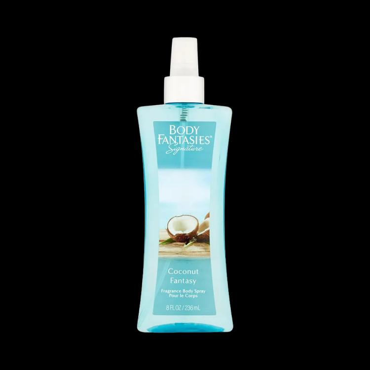 Body Fantasies Body Spray, Coconut Fantasy  - 236 ml