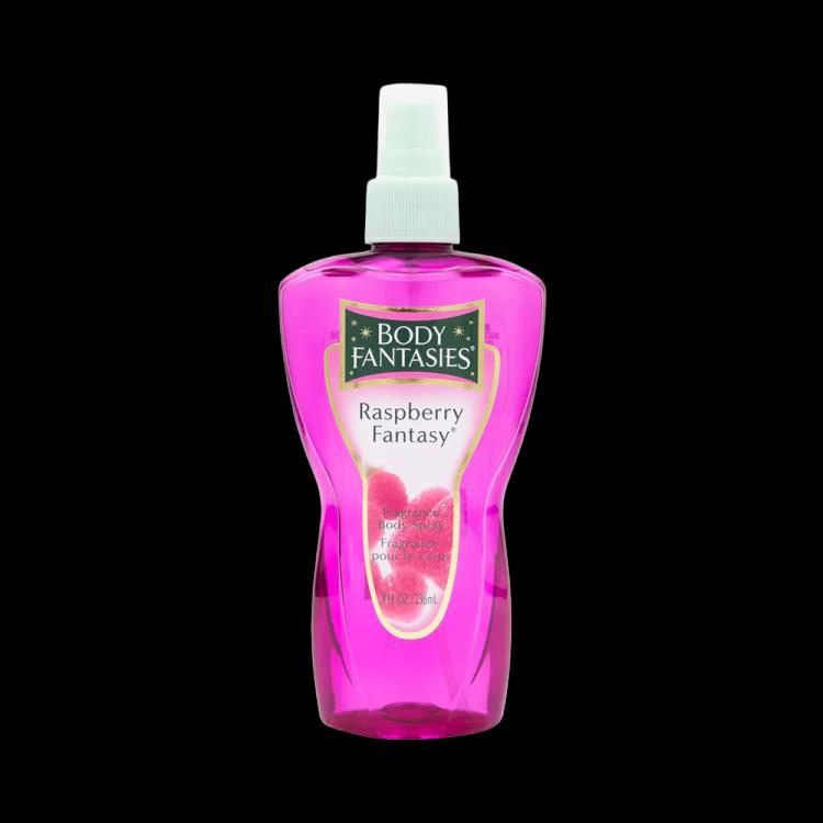Body Fantasies Body Spray, Raspberry Fantasy  - 236 ml