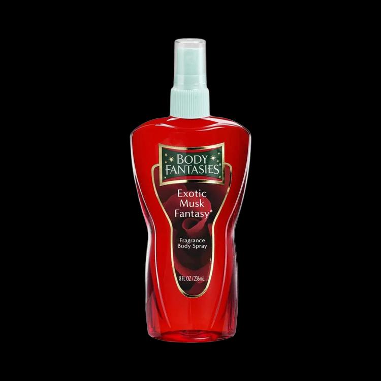 Body Fantasies Body Spray, Exotic Musk  - 236 ml