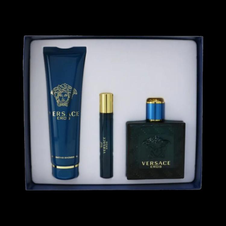 Versace Eros Gift Set (150 ml + 100 ml + 10 ml)