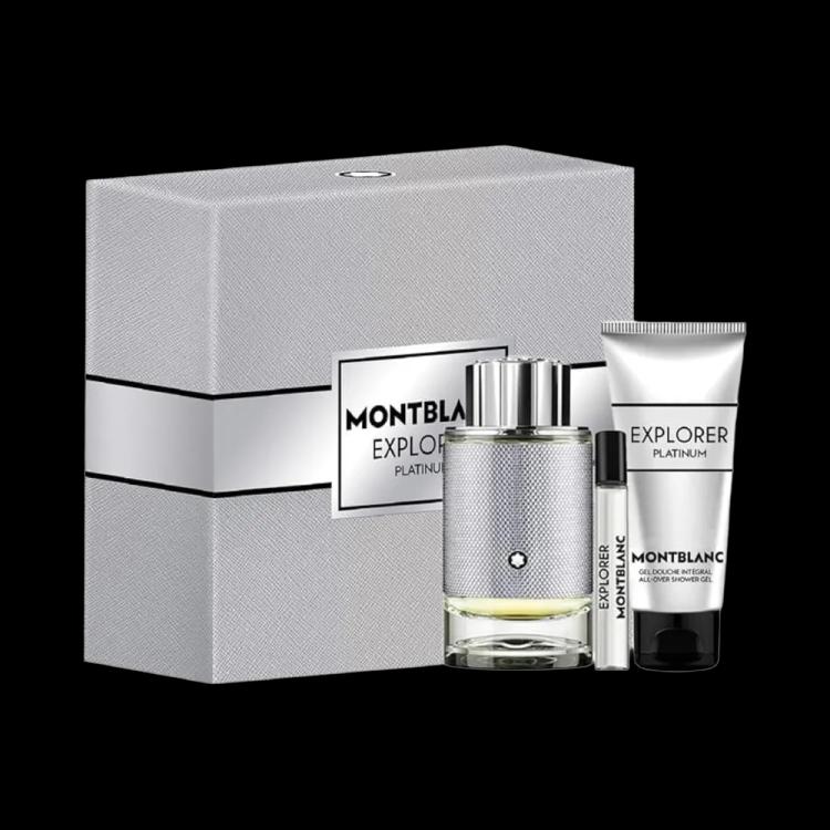 Montblanc Explorer Platinum Gift Set