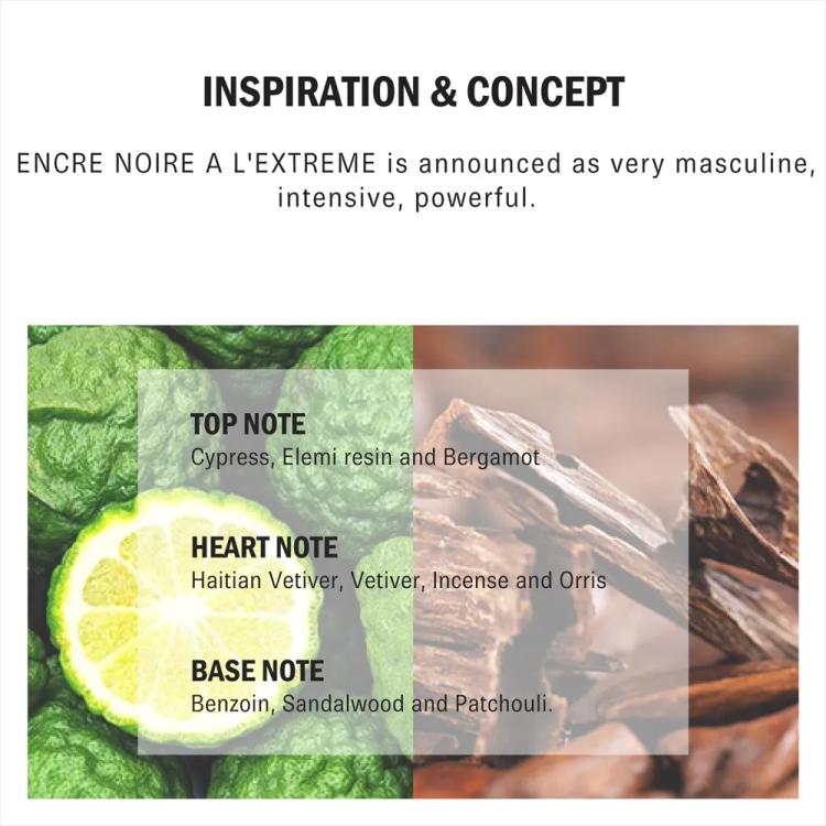 Lalique Encre Noir A L'Extreme Eau De Parfum - 100 ml