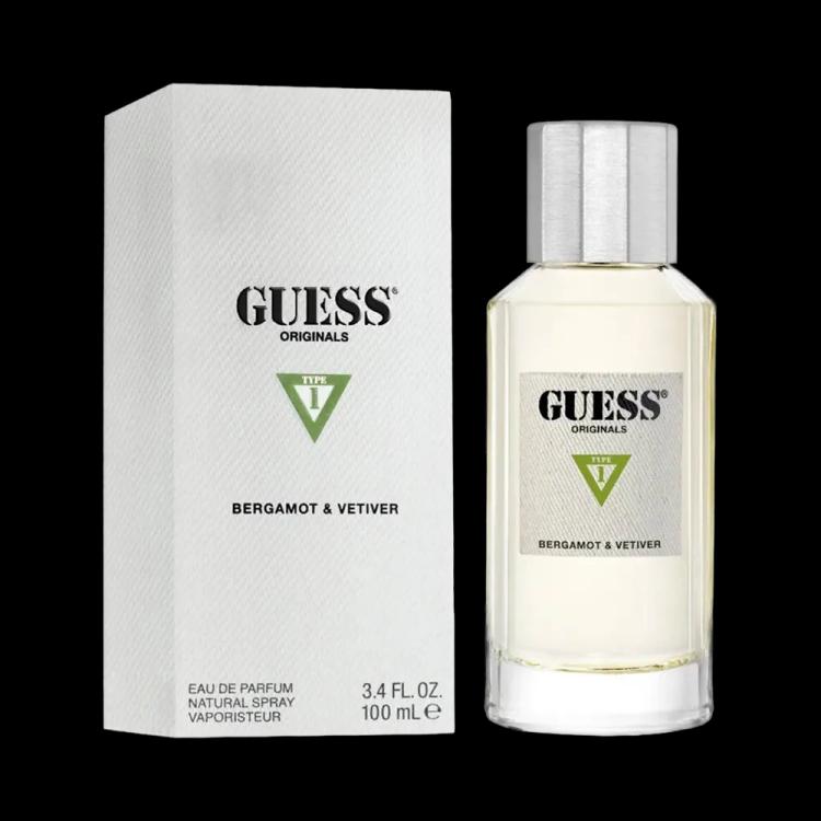 Guess Originals Type 1 Bergamot & Vetiver Eau De Parfum - 100 ml