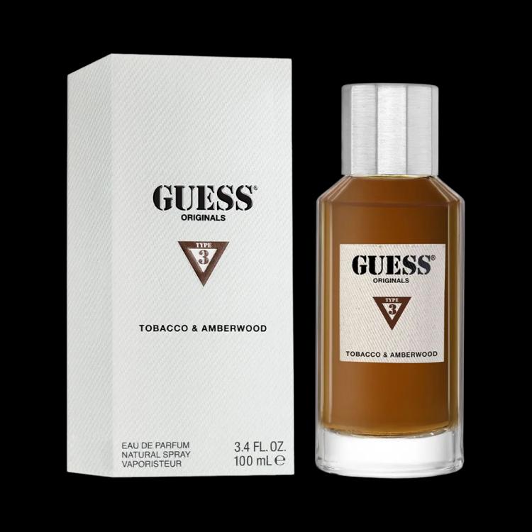 Guess Originals Type 3 Tobacco & Amberwood Eau De Parfum - 100 ml