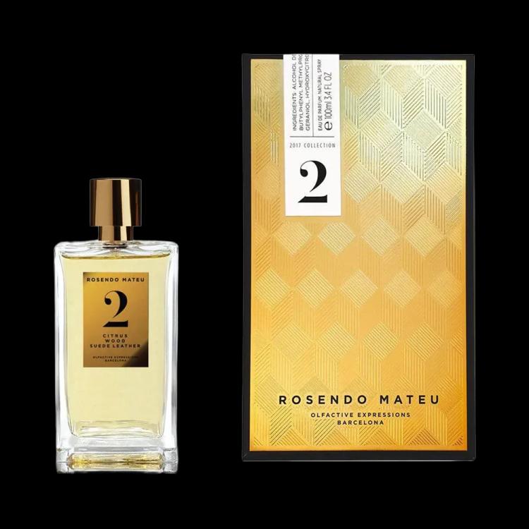 Rosendo Mateu 2 Citrus Wood Suede Leather Eau De Parfum - 100 ml