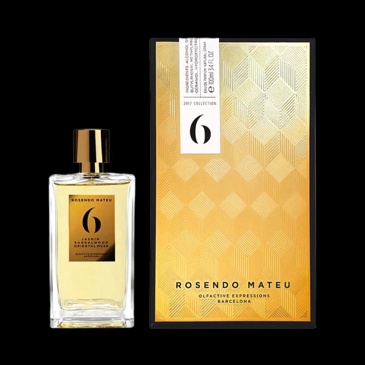 Rosendo Mateu 6 Jasmin Sandalwood Oriental Musk Eau De Parfum - 100 ml