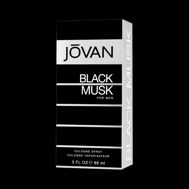 Jovan Black Musk Eau De Cologne - 88 ml