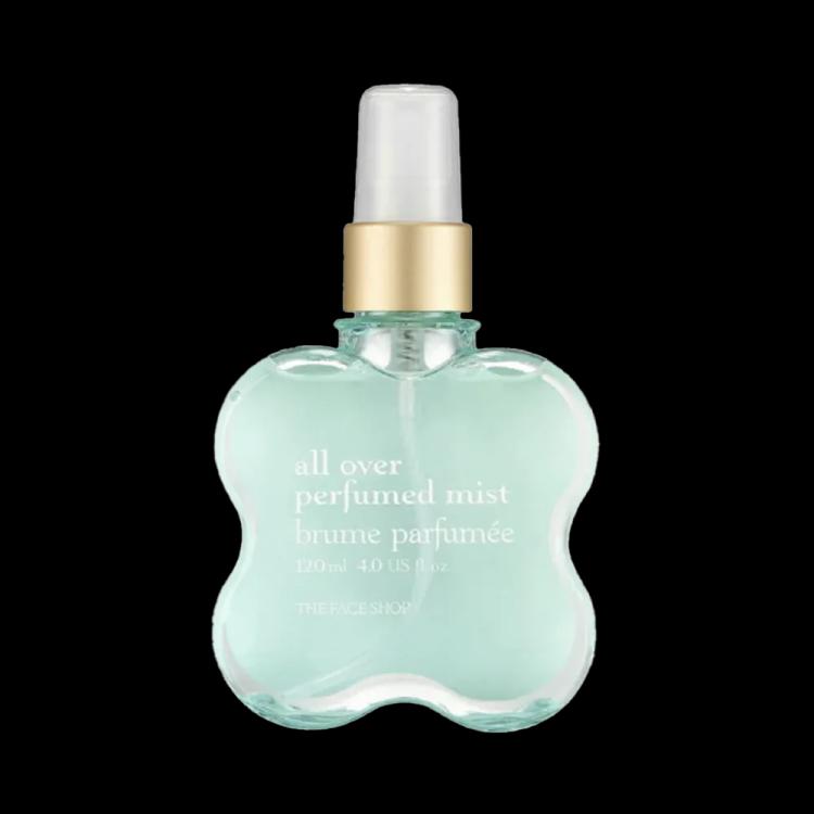 The Face Shop All Over Perfume Mist 02 Baby Musk, Blue - 120 ml