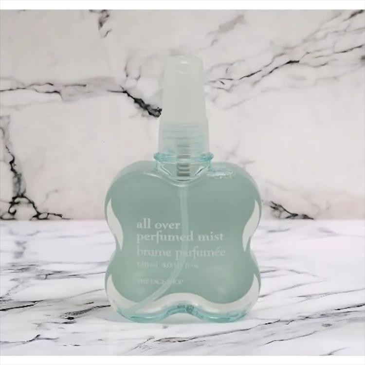 The Face Shop All Over Perfume Mist 02 Baby Musk, Blue - 120 ml