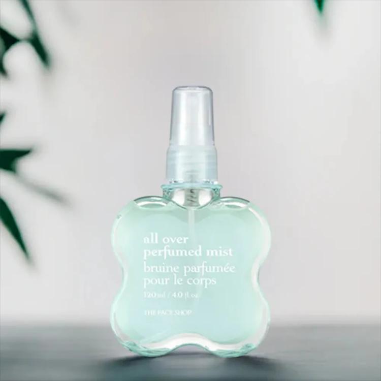 The Face Shop All Over Perfume Mist 02 Baby Musk, Blue - 120 ml