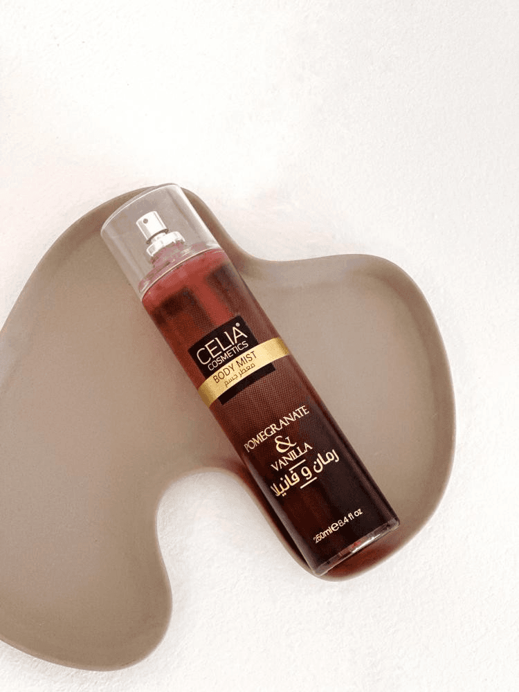Celia Cosmetics Pomegranate & Vanilla Body Mist - 250 ml