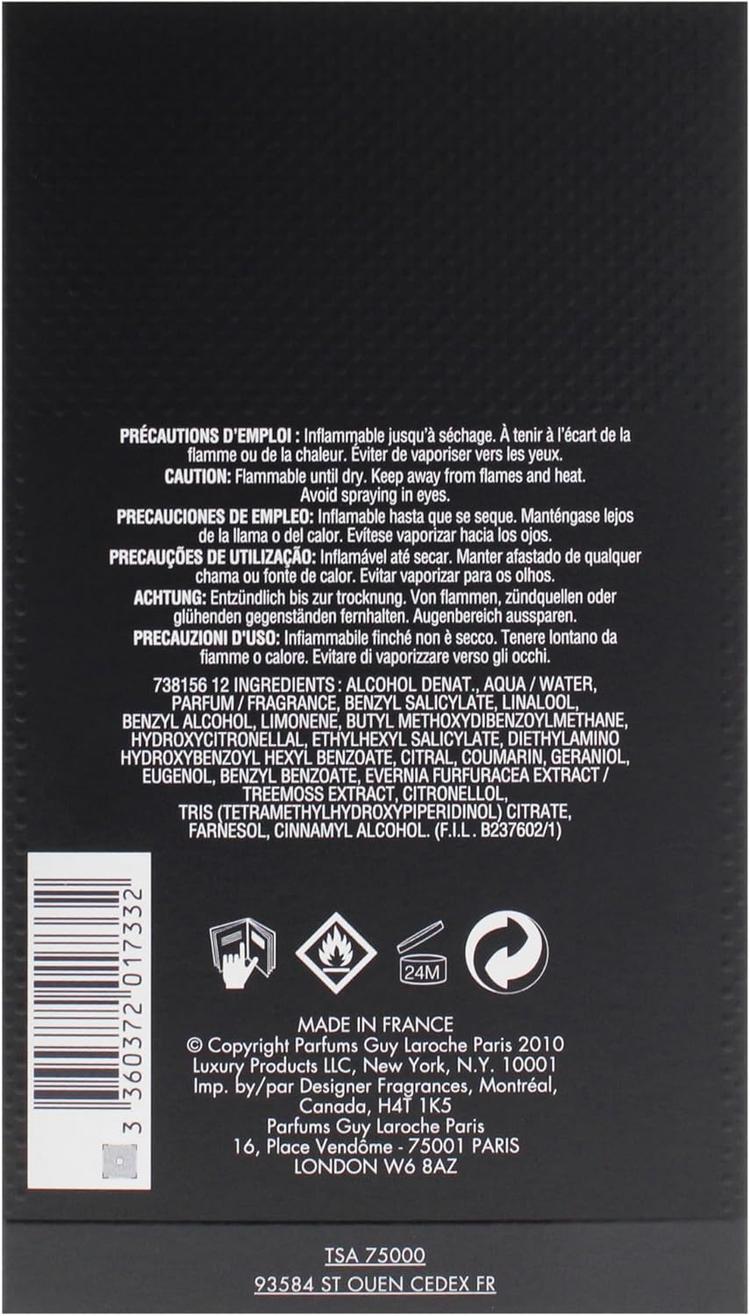 Guy Laroche Drakkar Noir Eau De Toilette - 200 ml