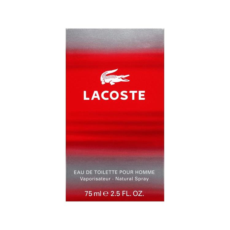 Lacoste Red Pour Homme Eau De Toilette - 75 ml