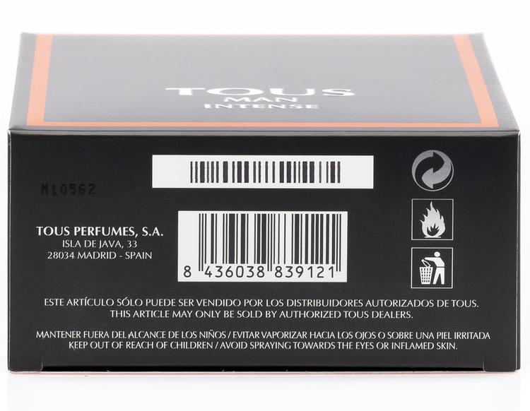 TOUS Man Intense Eau De Toilette - 100 ml