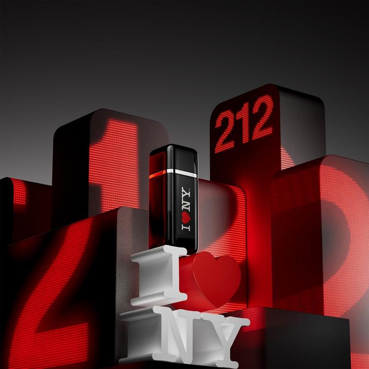 Carolina Herrera 212 VIP Black I Love NY Eau De Parfum - 100 ml