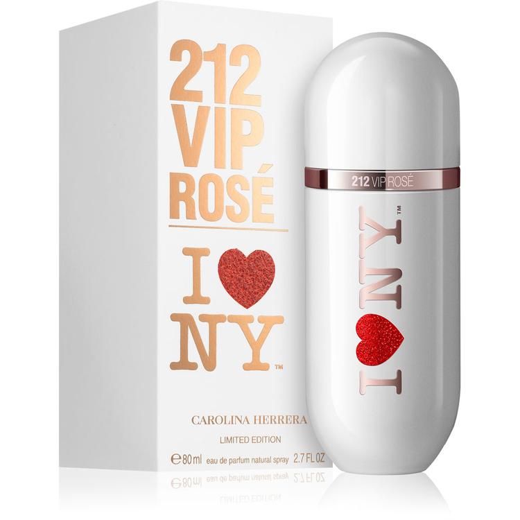 Carolina Herrera 212 VIP Rose I Love NY Eau De Parfum - 80 ml