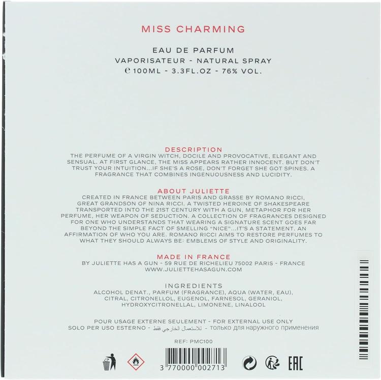 Juliette Has a Gun Miss Charming Eau De Parfum - 100 ml