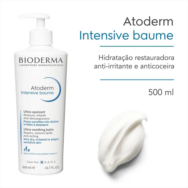 Bioderma Atoderm Intensive Baume Ultra-Soothing Balm - 500 ml
