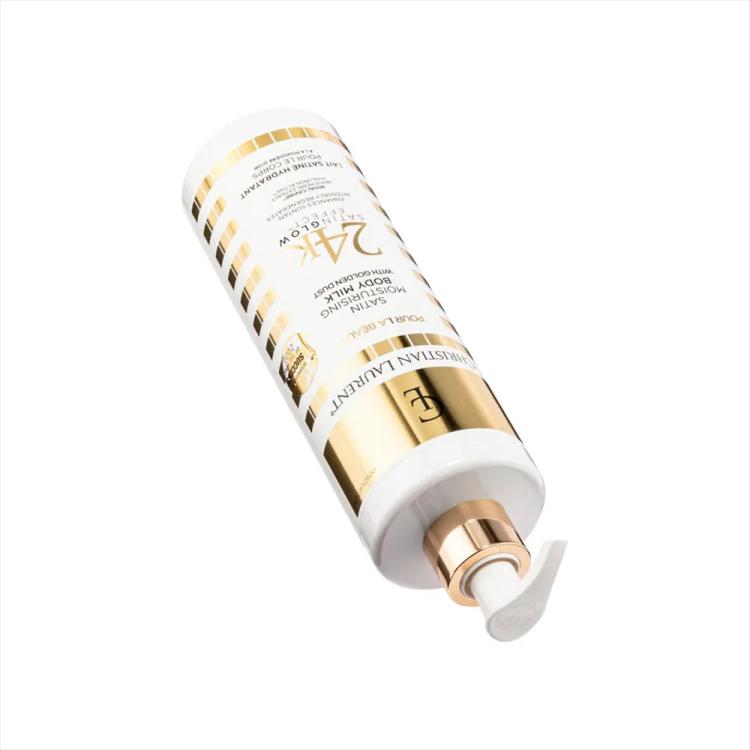 Christian Laurent Satin Moisturizing Body Milk With Gold Dust - 350 ml