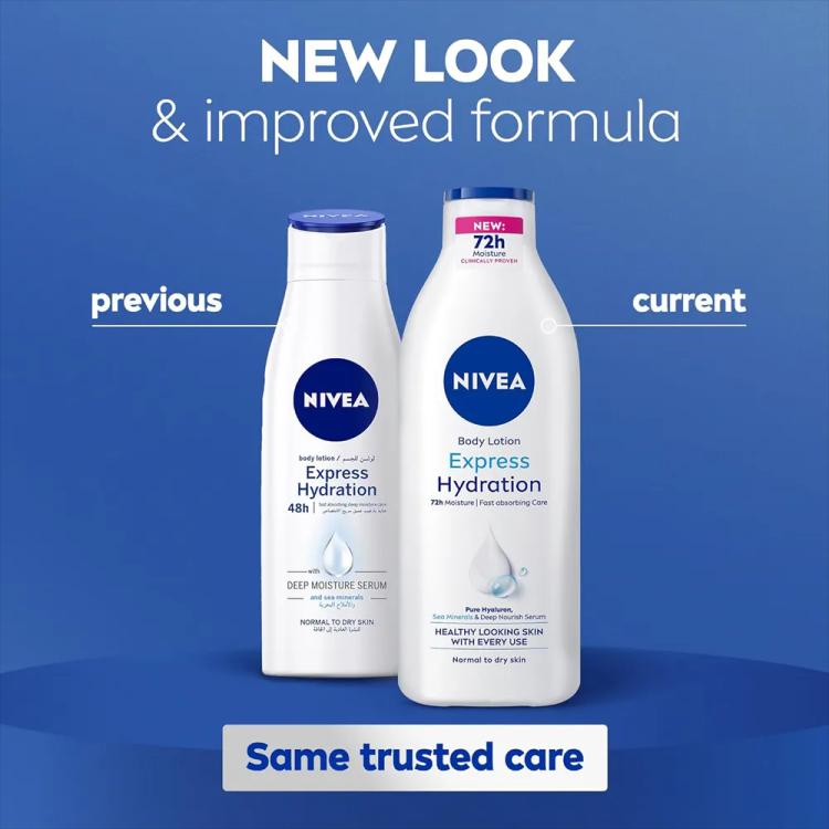 Nivea Express Hydration Body Lotion - 250 ml