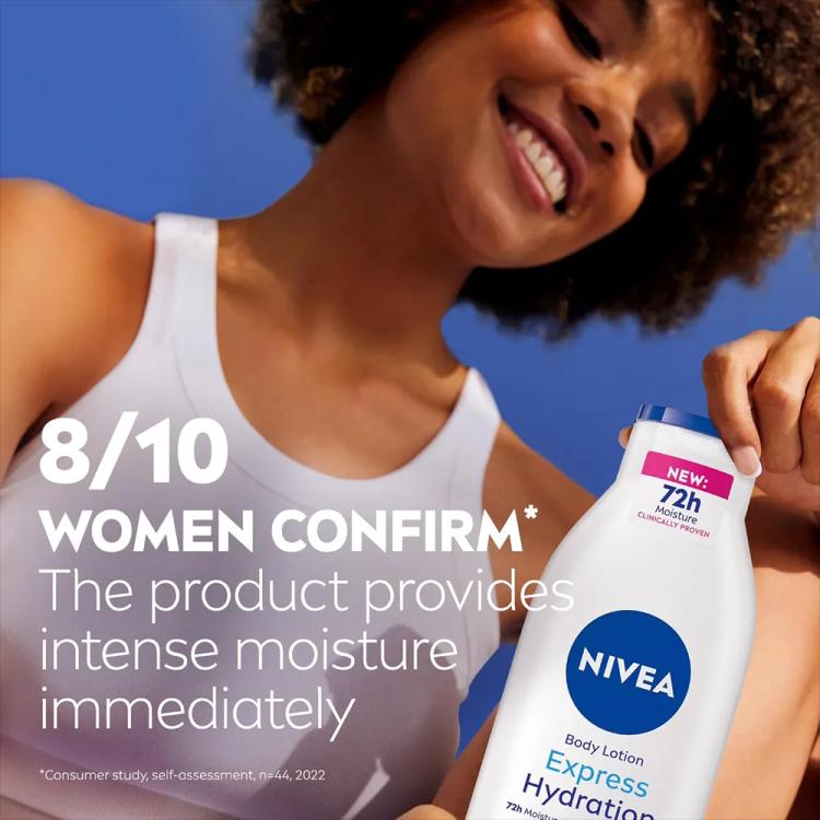 Nivea Express Hydration Body Lotion - 250 ml
