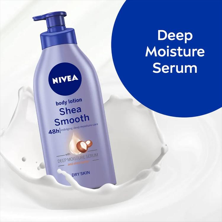 Nivea Shea Smooth Body Lotion - 625 ml