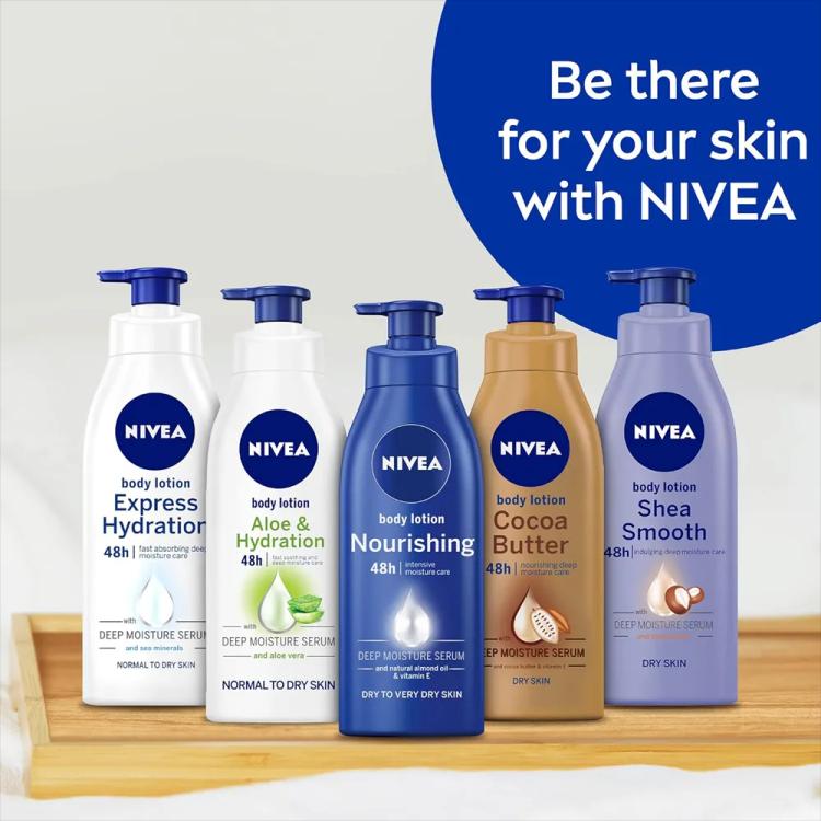 Nivea Shea Smooth Body Lotion - 625 ml