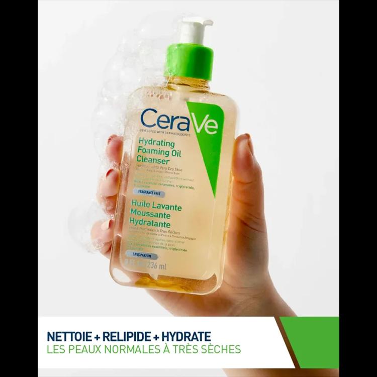 CeraVe Moisturizing Foaming Cleansing Oil - 473 ml