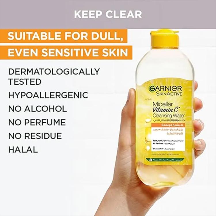 Garnier SkinActive Micellar Brightening Water With Vitamin C - 400 ml